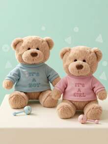 MINKOJA New Style Dressing Teddy Bear Plush Doll Stuffed Animal Teddy Bear Doll Birthday Gift For Children - Multicolor - View 1