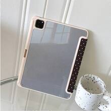 1pc Polka Dot Double-Sided Tablet Protective Case, Foldable Stand, Multi-Angle Viewing, Suitable For Work And Entertainment, With Pen Slot, Compatible With IPad Pro 2024/Air M3/A16 2025, Compatible With Xiaomi, Compatible With Samsung, Compatible With Huawei MatePad - Multicolor - View 6
