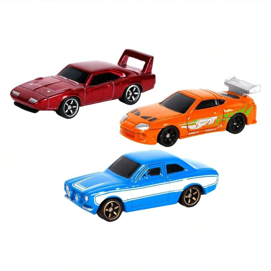 Simba Universal Set Model Mobil Mini Die-Cast Paduan Logam 3 Buah Seri Toyota & Ford Racing, Koleksi Pajangan Meja, Hadiah Cocok untuk Penggemar Mobil - MultiWarna - View 1