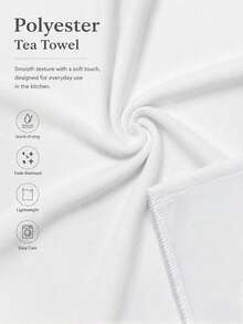 1pc/2pcs Ultra-Fine Microfiber Christmas Hand Towels, Spiral Christmas Tree & Gold Snowflake Pattern Design, Kitchen Cleaning Cloths, Restaurant Decor, Outdoor Party Supplies, Suitable For Christmas Kitchen And Bathroom Decoration, Advent Gift - Multicolor - View 4