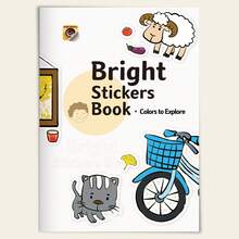 Educational Sticker Book For Kids, Children's Early Learning Activity Book, Fun Sticker Puzzle Book With Animals, Numbers, Colors, Shapes And Daily Life Themes, Creative Preschool Learning Workbook, Interactive Brain Development Game Book, Fine Motor - Children's Cognitive Enlightenment Manual - View 13