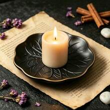 1/2 Pieces Set Lotus Leaf Tray Silicone Mold, DIY Handmade Candle Holder, Resin Epoxy Casting Mold, Plaster And Concrete Storage Box - Holiday Gifts - Multi-color - View 3