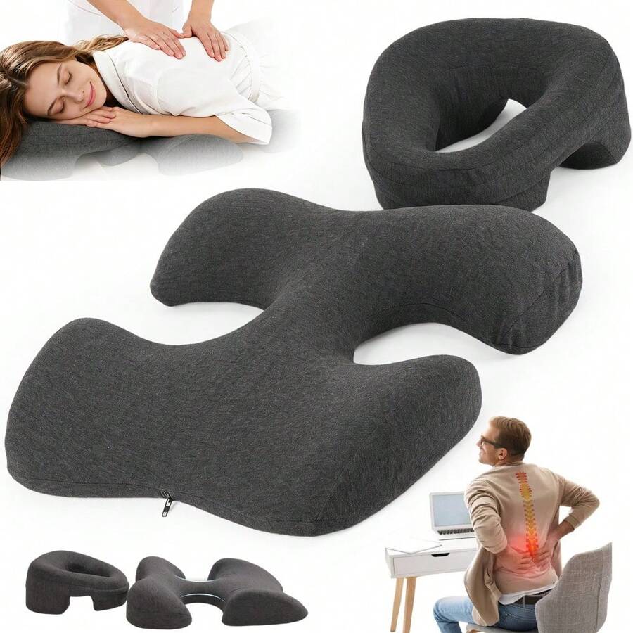 Bauchlage-Gesichtsmassagekissen Mit Bruststützkissen Für Schönheitssalon & Heim-Spa – Ergonomische Wiege Für Komfort in Bauchlage Bei Rückenbehandlungen, Pränataler Entspannung & Kosmetikerinnen-Therapiesitzungen. - Polen - Übersicht 1