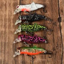 5pcs Floating Grasshopper Lure Set, Insect Bionic Hard Bait For Freshwater Stream Fishing, Suitable For White Amur And Mouth Bass - Multicolor - View 7