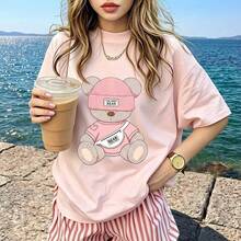 Women T-Shirts - Pink - View 8