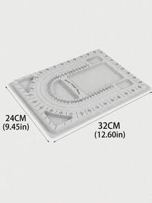 1 buah Papan Desain Pembuatan Perhiasan DIY, Cocok untuk Pembuatan Gelang dan Kalung, Baki Penyortir Manik-manik dengan Tanda Skala, Set Alas Manik-manik Buatan Tangan untuk Perhiasan, Hadiah Halloween, Thanksgiving, Natal, Perlengkapan Kerajinan Tangan - Berbagai gaya - View 5