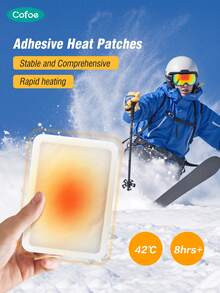Cofoe Heat Pack,Disposable Self-Heating Heat Wrap, Portable Heating Pad For Lower Back & Period Comfort, Hand Warm Body Patch Up To 8 Hours Long-Lasting Warmth, Ideal For Home, Office & Travel - Self-heating Heat Pack - View 6