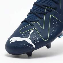 Puma Spring/Autumn Men's Sports Long Stud Football Shoes, Rain-Resistant Natural Grass Training Soccer Shoes 10736903 - Navy Blue-white-green - View 10