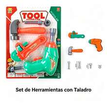 Juguetes de Construcción STEM con Caja de Herramientas de Almacenamiento, Regalo de Juego de Simulación Montessori para Niños y Niñas Pequeños - JCH-100207 - Ver 4