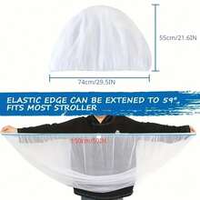 Baby Crib Netting & Accessories - White - View 6