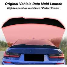 KHK Trunk Spoiler 2019-2024 3 Series 330i M340i & 2020-2023 G80 M3| PSM Style Rear Wing Spoiler, Glossy Black ABS Body Kit Accessories - PSM Style - View 4