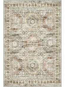 Alfombra de pasillo antideslizante para dormitorio, alfombra lavable con reverso de goma - Alfombra suave de pelo corto para cocina, lavandería, baño (61 x 244 cm, beige/marfil) - Rosa - Ver 8