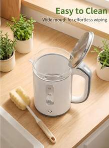 Hervidor Eléctrico OCTAVO 1.2L Acero Inoxidable 304 1000W Hervido Rápido Calentador de Agua Base Inalámbrica Apagado Automático Protección Contra Hervido en Seco Indicador LED Para Té y Café en el Hogar - Tipo de Enchufe B USA (110-127V) - Ver 4