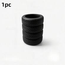 1pc Creative Realistic Tire Shaped Pen Holder, Car Enthusiast Desk Accessory, Personalized Desktop Storage Bucket, Stationery Office Organizer Decor - Multicolor - View 14