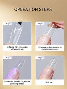 XEIJAYI 1pc 15ml Nail Glue, Suitable For Acrylic Nail Tips, Press-On Nails, Nail Art Tools, Suitable For Women DIY At Home And Nail Salon Use - Transparent - View 8