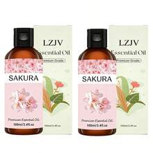 100/30ml Sakura Scented Essential Oil, Suitable For Reed Diffusers, Humidifiers, DIY Fragrance Sachets, Candle Making, Air Purification, Perfect Gift For Friends And Family, Long-Lasting Aroma - Cherry Blossom Essential Oil - View 11