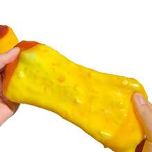 Produk Jadi Bola Squishy Buatan Tangan Rasa Puding Karamel, Mainan Remas untuk Siswa, Penghilang Stres, Bola Balok Susun Berbunyi, Suara Renyah, Mainan Gelisah - MultiWarna - View 4