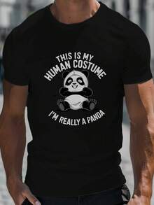 Men T-Shirts - Black - View 1