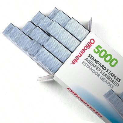 Grapas estándar de uso general, Plateado, 1 paquete