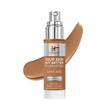 IT Cosmetics Your Skin But Better 粉底液 + 保養 #Rich Cool 50 色號，30ml/1oz | 高遮瑕粉底液，兼具保養功效，自然光澤妝效 | 12小時持妝，均勻膚色，遮蓋瑕疵 - Rich Cool 50 - 查看 1