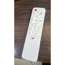 Controle Remoto de Reposição para Lâmpada Ventilador de Teto E27 - 3 Velocidades e Temporizador - pequeno - Visão 8