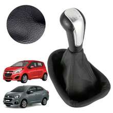 Manual Gear Shift Knob Dust Cover Integrated 5-Speed Car Gear Lever Head For Chevrolet - A - View 3