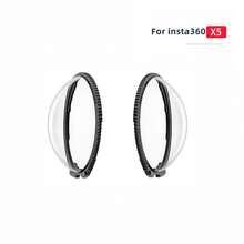 2件組 Insta360 X6 X5 X3 X4 Air X4Air 相機鏡頭保護膜 PC 鏡頭保護蓋 防刮耐磨 運動相機配件 - 黑色 - 查看 10