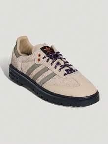 Adidas Originals Unisex SAMBA LX FREIZEIT Low-Top Sports Casual Shoes KJ6658 - Chocolate Brown - View 5