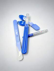 6件組拆線器工具組，彎曲拆線器 + 標準尺寸拆線器 + 快速穿線器，DIY刺繡縫紉手工藝配件，實用極簡風，適用於居家衣物修補、手工縫紉專案，多功能縫紉套組 - 縫紉拆線器套裝 - 查看 3