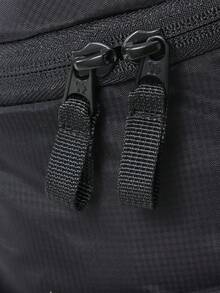 CAMEL CROWN Unisex Commute Backpack, Lightweight Mini Rucksack For Travel, Student School Bag, Outdoor Hiking & Mountaineering - Phantom Black - View 3