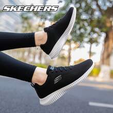 Skechers New Soft Sole Mesh Cushioning Casual Shoes Lightweight Breathable Sports Walking Shoes For Women - Black and White - View 3