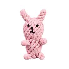 1pc Crochet Animal Dog Chew Toy Set, Handmade Soft Rope Knotted Cute Design, Suitable For Puppy Teething, For Dogs And Cats - Multicolor - View 7