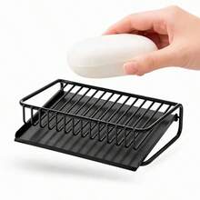Bathroom Soap Holder Self-Draining Waterfall Style Soap Dish Suitable For Kitchen Sink And Countertop - Soap Box - View 8