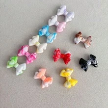Acrylic Dual Color Gradient Layered Music Bow DIY Mobile Phone Chain Bracelet Hair Clip Hair Accessory Material Loose Bead Jewelry - Multicolor - View 5