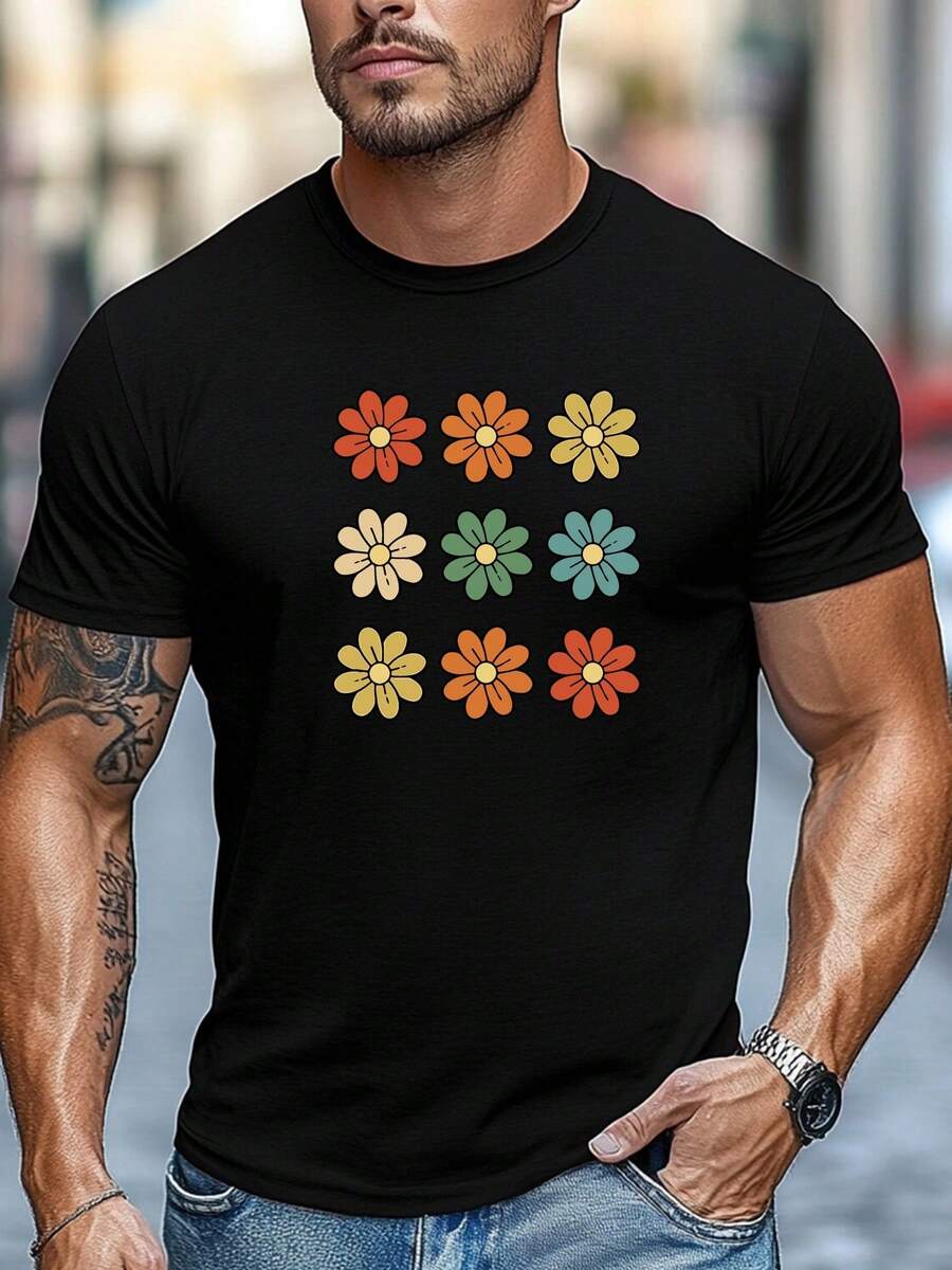 Camisetas de hombre - Negro - Ver 1