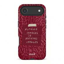 VESPOP Y2K Leopard Print Collage - 2-In-1 Phone Case Compatible With IPhone 17/16/15/14/13/12/11 Pro Max/Pro Plus/12 Mini/13 Mini, Compatible With Galaxy S26 S25 S24 S23 S22 S21 Plus Ultra Phone Case. Compatible With Pixel 8 9 10, (Leopard Print Collage + Raw Slogan) - Mixed Color 3 - View 6