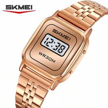 SKMEI 2589 Fashion Women's Watch Luxury 3Bar Waterproof Small Dial Digital Women's Watch - one-size - View 16