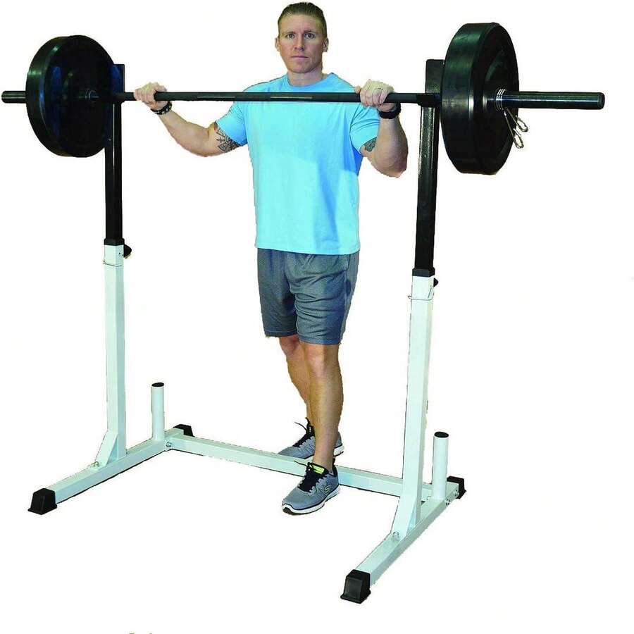 Squat Rack Bench Press - A - View 1