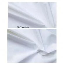 CoCoUSM Womens Large Soft White Embroidered Handkerchiefs - 60s Cotton Square 16inch - White - View 8
