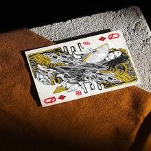 Vintage Gothic Style Playing Cards, YFOPEN Egyptian Bastet Black Cat Star Moon Totem Art Paper Cards - Multicolor - View 11