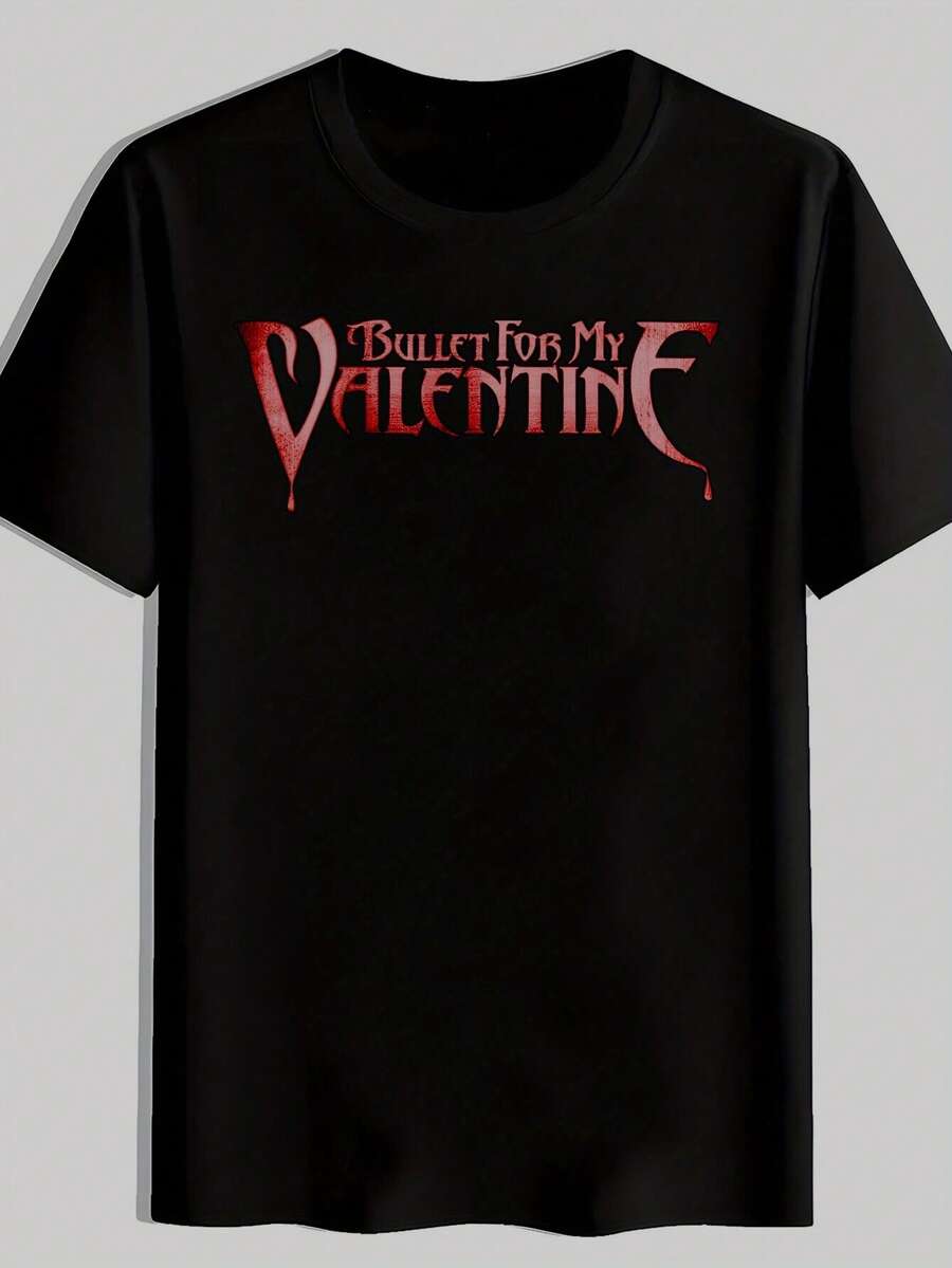 Men T-Shirts - 黑色 - 查看 1