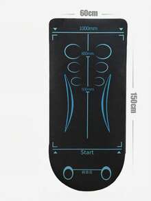 Ab Roller Mat, Fitness Training Mat, Abdominal Wheel Mat, Yoga Mat For Men, Thickened Shock-Absorbing Sound-Insulating Mat - Multicolor - View 9
