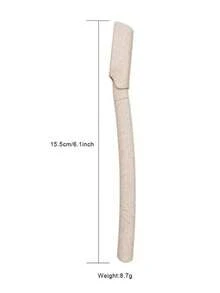 24/12/6/5/4/3pcs Women's , Women's Facial Skincare Shaving Razor, Women's Full Body Hair Removal Razor, Multi-Functional Facial Hair Removal Disposable Blade Eyebrow Tool, Hair Removal Wax, Eyebrow Shaping Set, Women's Shaver, Facial Hair Remover - Beige - View 5