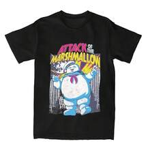 Attack Of The Marshmallow Ghostbuster Accessories T-Shirt For Fun 1 - 款式 - 查看 1