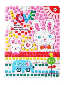 Puzzle Sticker Children's Educational Toy DIY Craft Material Kit - Multicolor - View 9