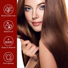 Hllozzi 100g Batana Oil Cream Hair Mask – Non-Greasy, Easily Absorbed Brown Cream. Deeply Moisturizes And Nourishes Roots & Ends. For All Dry Hair. - Brahmi Oil - View 3