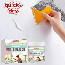 Quick Wall Repair Kit For Home, Wall Stain Graffiti Mold Spot Renovation Maintenance Crack Repair Paste, Restore Perfect Flawless Wall Surface, Daily Household Time-Saving, Fast Repair, Warm Holiday Gift For Friends And Family - A - View 3