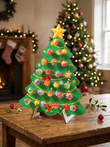 1pc Christmas Tree Lollipop Display Stand, Christmas Tree Shaped Lollipop Display Board, Christmas Candy Display Rack, Christmas Decoration, Christmas Party Decoration, Wedding Birthday Decoration, Lollipop Holder, Gender Reveal Party Supplies, Christmas Home Decor, Christmas Table Centerpiece, Christmas Gift, Home Kitchen Dining Table Decoration, Holiday Party Small Gift, Xmas Decor - Christmas Tree - View 4