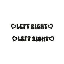 2 Pieces Set Of Left-Right Heart-Shaped Fun Stickers, Car Accessories, Creative Love-Themed Reminder Stickers, Car Rearview Mirror Decorative Stickers, Suitable For Cars, Motorcycles, Computers, And Cups, - A - View 8