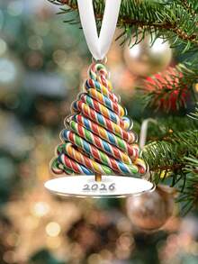 2D flach, Weihnachtsbaum-Süßigkeiten-Dekoration, lustige Weihnachtsfeier-Anhänger-Ornamente, Weihnachtsbaum-Süßigkeiten-Heimdekoration, Weihnachtsbaum-Süßigkeiten-Dekorationsgeschenke, einzigartige Weihnachtsgeschenke für Freunde und Familie - Farbe - Übersicht 1